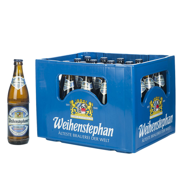 Weihenstephan Hell alkoholfrei 20 x 0,5l