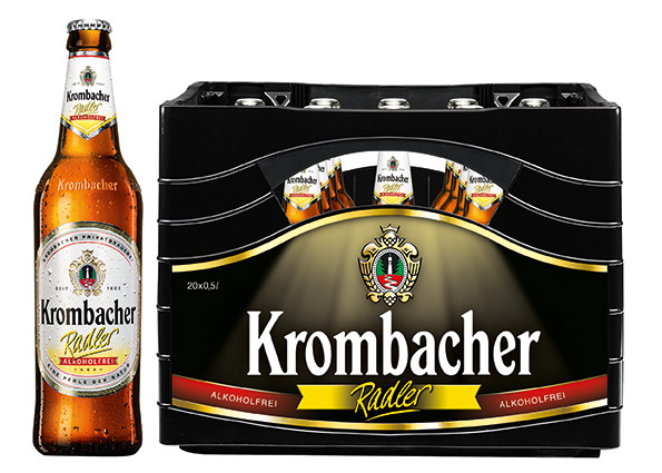 Krombacher Radler Alkoholfrei 20 x 0,5l