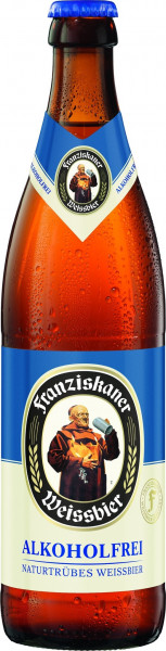 Franziskaner Alkoholfrei Naturtrübes Weissbier 20 x 0,5l