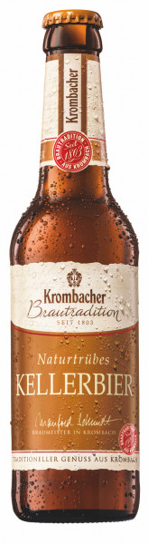 Krombacher Brautradition Kellerbier 24 x 0,33l