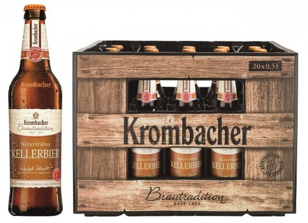 Krombacher Brautradition Kellerbier 20 x 0,5l