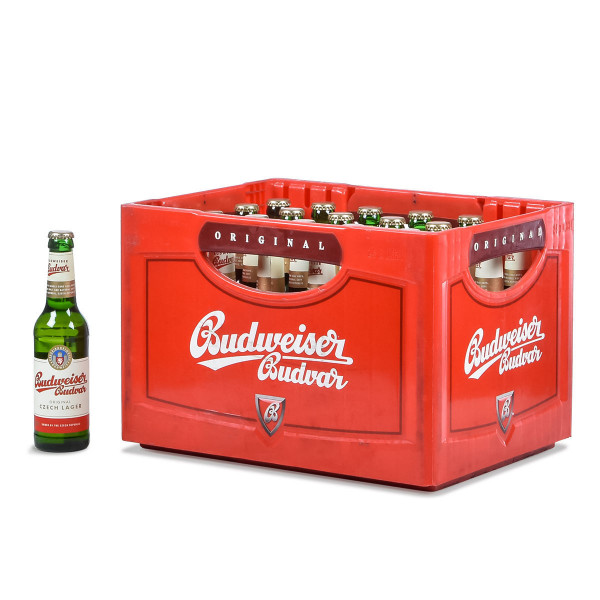 Budweiser Budvar Lager 24 x 0,33l