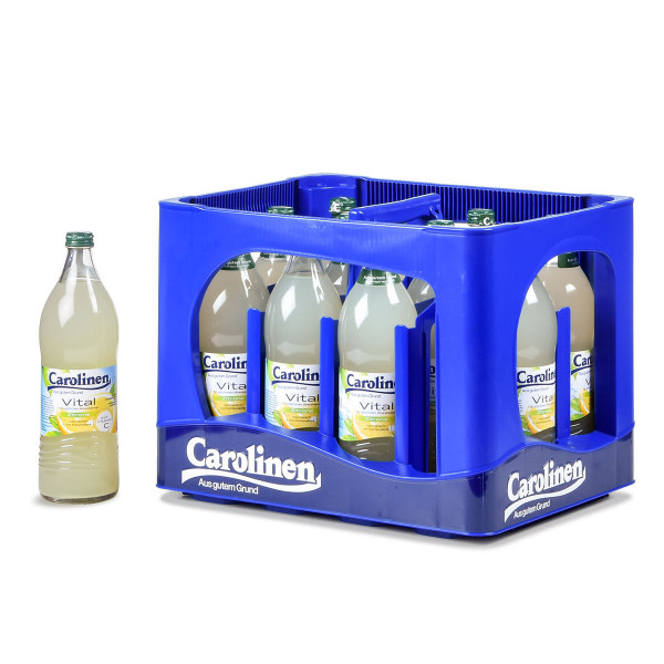 Carolinen Vital Zitrone 12 x 0,75l