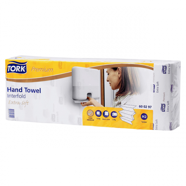 Tork Multifold Hand towel Premium H2 21,2 x 34 cm Weiß 2 lagig