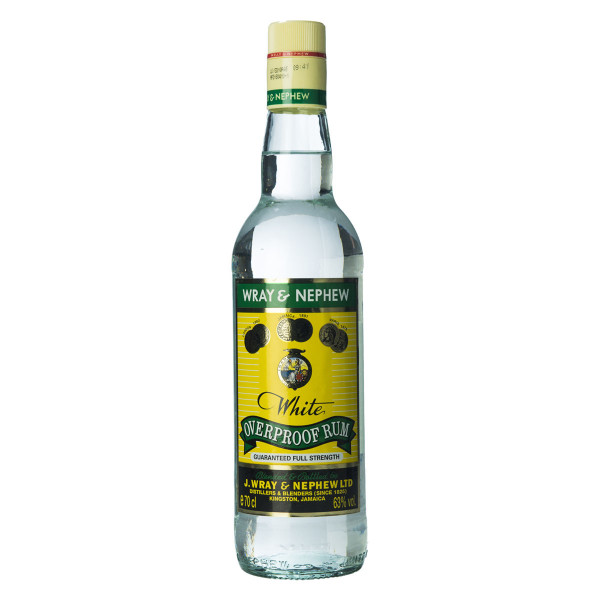 Wray & Nephew's Overproof, weißer Rum 0,7l