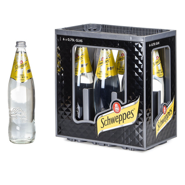Schweppes Indian Tonic Water 6 x 0,75l