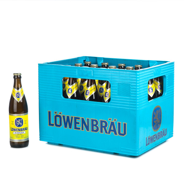 Löwenbräu Radler in der 0,5l Glasflasche