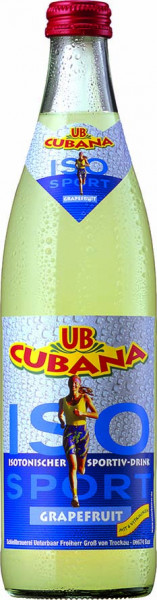 UB Cubana ISO Sport Grapefruit 20 x 0,5l