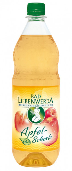 Bad Liebenwerda Apfelschorle 60% 12 x 1l