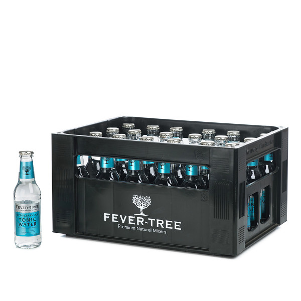 FeverTree Mediterranean Tonic Water in der 0,2l Glasflasche