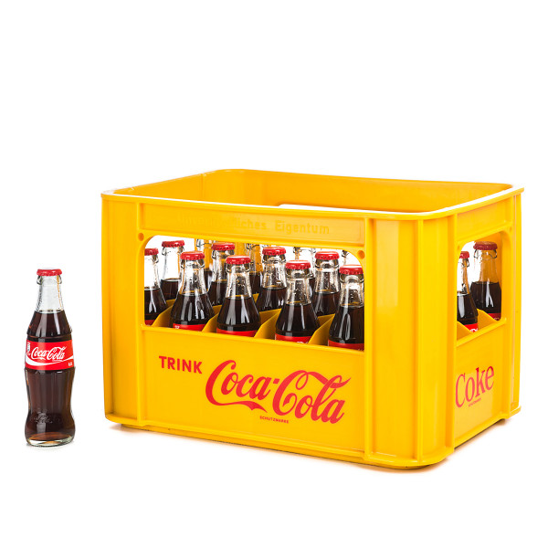 Coca Cola in der 0,2l Glasflasche