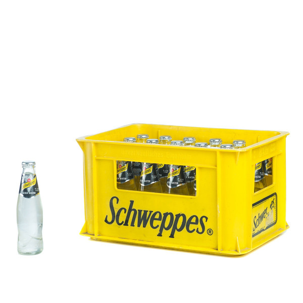 Schweppes Soda Water 24 x 0,2l