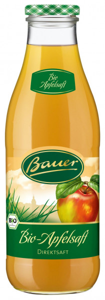 Bauer Bio-Apfelsaft naturtrüb 6 x 0,98l
