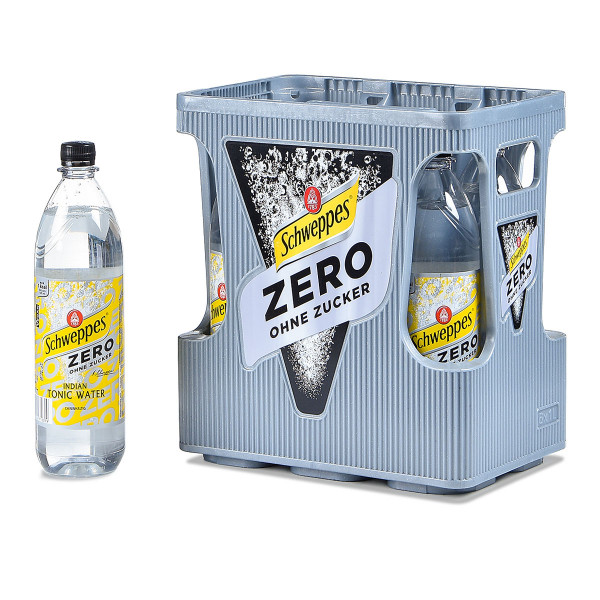 Schweppes Tonic Water Zero 6 x 1l PET