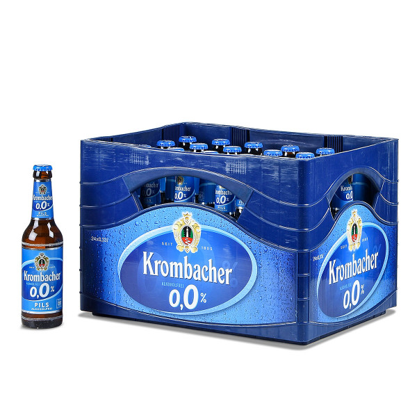 Krombacher 0,0% Pils alkoholfrei 24 x 0,33l