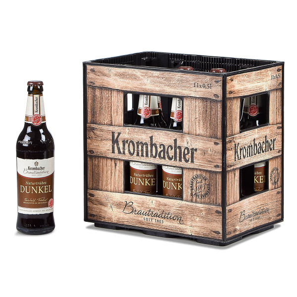 Krombacher Brautradition Kellerbier 11 x 0,5l