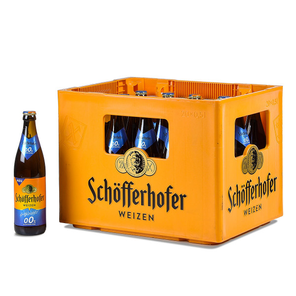 Schöfferhofer Weizen 0,0% alkoholfrei 20 x 0,5l