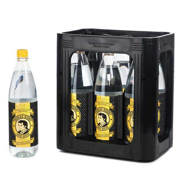 Thomas Henry Tonic Water in der 1l PET Flasche