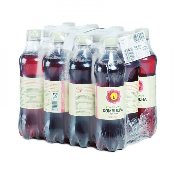 Carpe Diem Kombucha Cranberry 12 x 0,5l