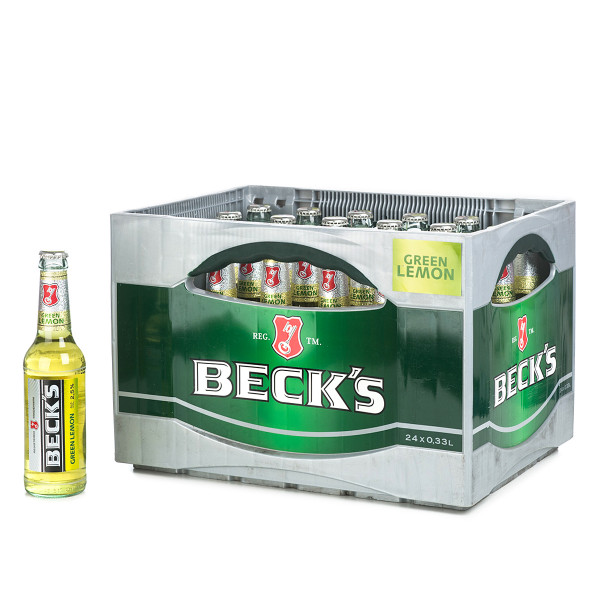 Becks Green Lemon 24 x 0,33l