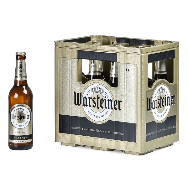 Warsteiner Pilsener 11 x 0,5l