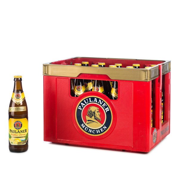 Paulaner Weißbier Zitrone 20 x 0,5l