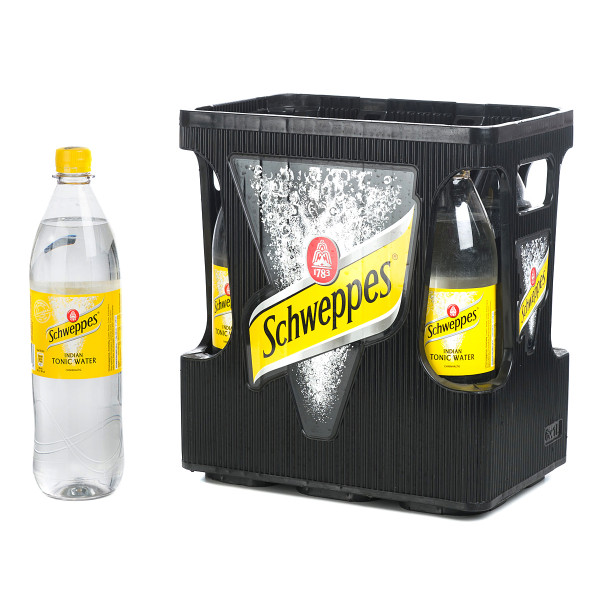 Schweppes Indian Tonic Water 6 x 1l