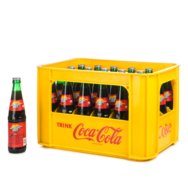 Coca Cola Mezzo Mix in der 0,33l Glasflasche