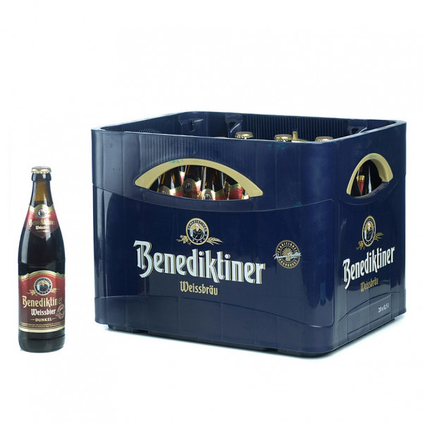 Benediktiner Weißbier Dunkel 20 x 0,5l