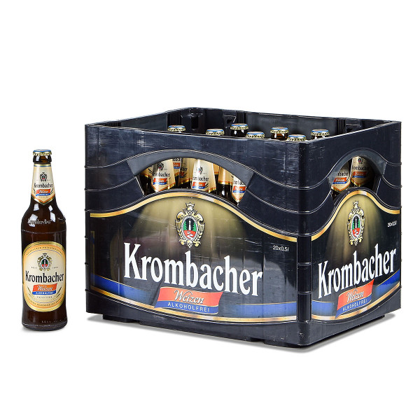 Krombacher Weizen Alkoholfrei 20 x 0,5l