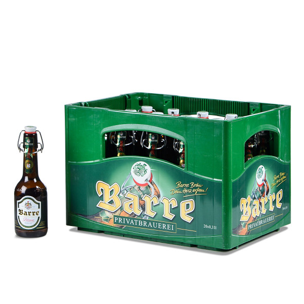 Barre Pilsener Premium Bügelflasche 20 x 0,33l