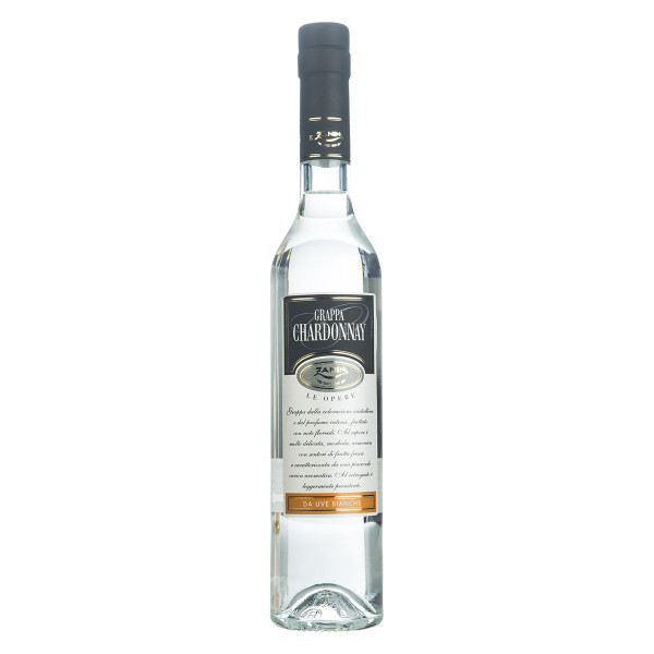 Grappa Chardonnay Le Opere Distelleria Zanin 0,5l