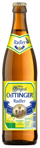 Oettinger Radler 20 x 0,5l