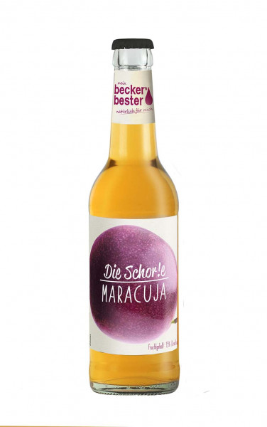 Beckers Bester Die Schorle Maracuja 4 x 0,33l