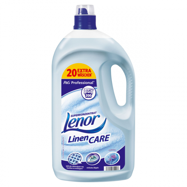 Lenor Professional 200 WL Weichspüler Konzentrat Aprilfrisch flüssig - 4 l Flasche