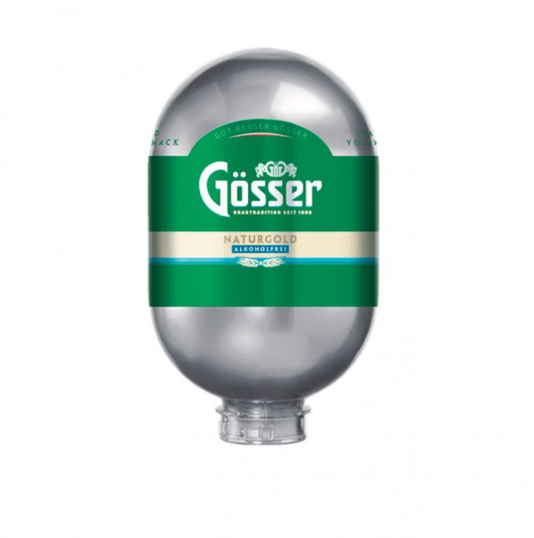 Gösser Naturgold 8l Blade-Fass