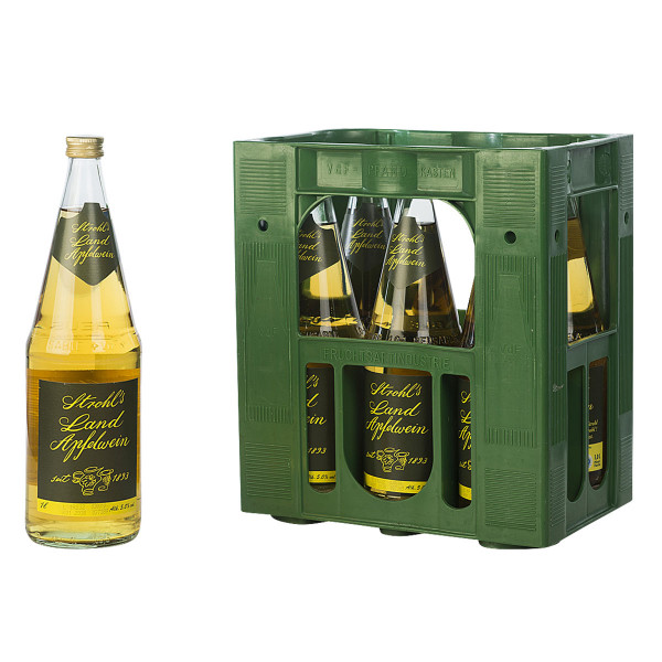 Strohl's Landapfelwein 6 x 1l