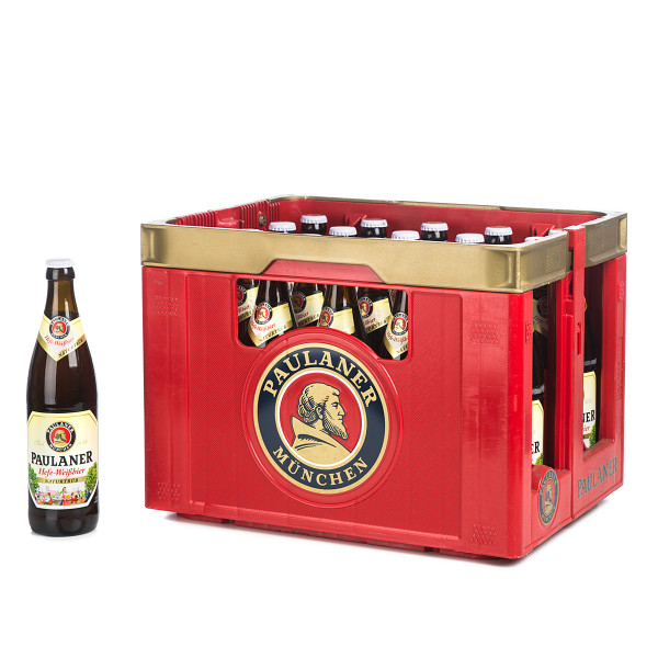 Paulaner Hefe-Weißbier in der 0,5l Glasflasche