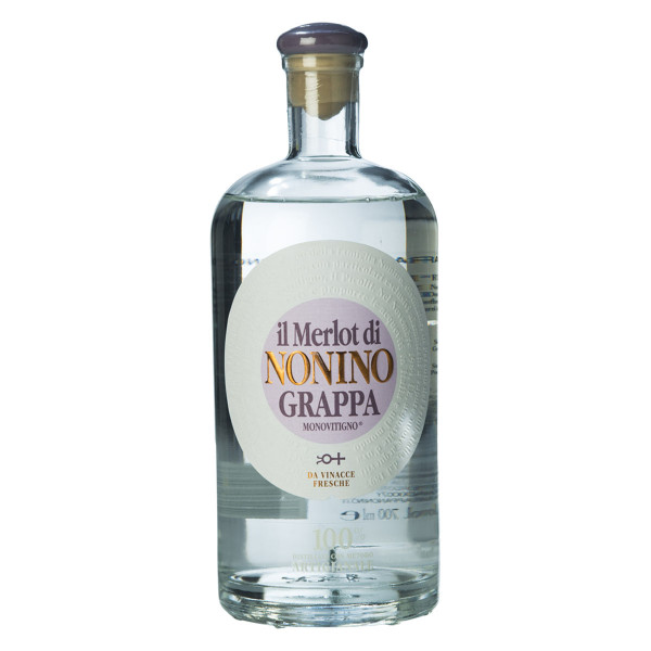 Grappa Nonino Merlot Monovitigno 0,7l