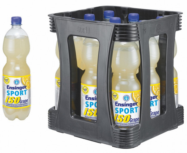 Ensinger Sport Iso Grape PET 9 x 1l