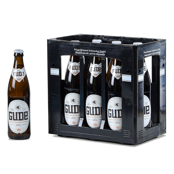 GUDE Bier 10 x 0,5l
