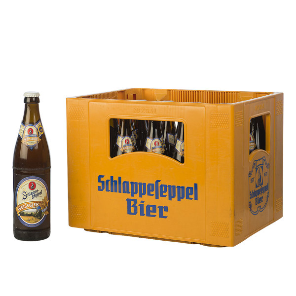 Schlappeseppel Weißbier 20 x 0,5l