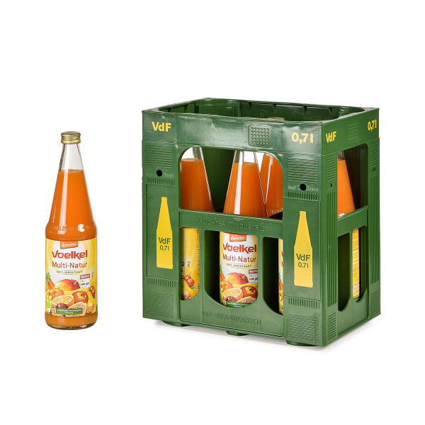 Voelkel Multi Natur 100% Direktsaft 6 x 0,7l