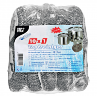 Papstar Topfreiniger Draht Anthrazit rund Ø 10 cm Papstar Topfreiniger Draht Anthrazit rund Ø 10 cm