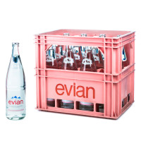 Evian 12 x 1l Glas Evian 12 x 1l Glas