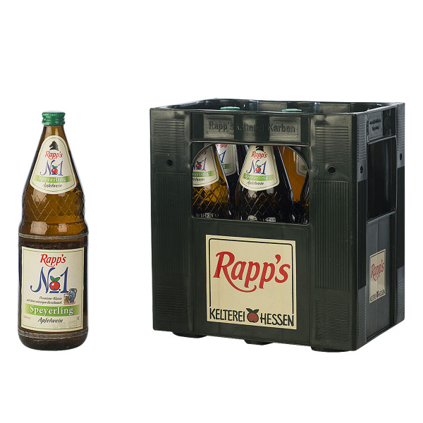 Rapp's No. 1 Speyerling Apfelwein 6 x 1l