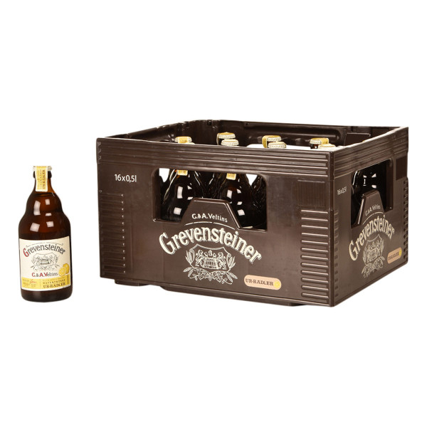 Grevensteiner naturtrübes Ur-Radler 16 x 0,5l