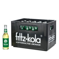 Fritz-Kola Melonenlimonade in der 0,33l Glasflasche Fritz-Kola Melonenlimonade in der 0,33l Glasflasche