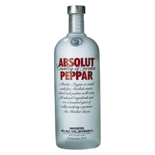 Absolut Wodka Peppar 1l