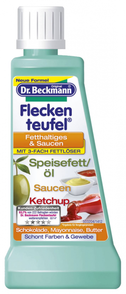 Dr. Beckmann Fleckenteufel Fetthaltige + Saucen 50 ml Packung